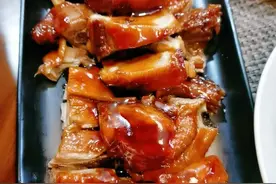半只鸭子，5种调料，只需3步教你做出，酸甜可口肉香浓郁的五味鸭图片