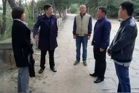 景涛深入对口扶持经济薄弱村调研指导帮扶工作图片