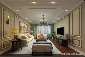 客厅只需要这三种灯具，其他的基本是“废物”，不仅浪费钱还添堵图片