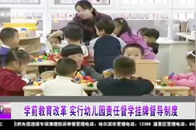 实行幼儿园责任督学挂牌督导制度，依法保障幼儿园教师地位和待遇视频封面
