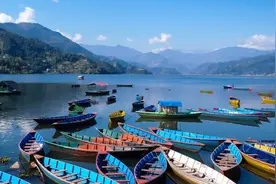 尼泊尔旅游胜地："亚洲瑞士"博卡拉图片