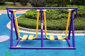 小区户外健身器材锻炼方法提示使用指南图片