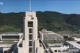 大美航拍成都理工大学宜宾校区图片