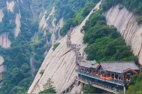 在华山之巅，来一场巅峰论剑，两条路线带你玩转华山图片