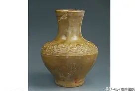 【国宝品鉴】黄绿釉狩猎纹陶壶图片