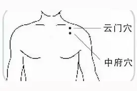 云门穴主治：伤寒四肢热不已，咳逆，喘不得息，胸胁短气图片