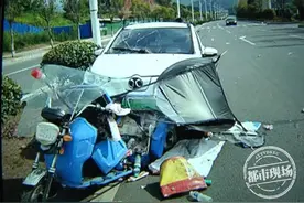 “环卫工被撞身亡遭保险拒赔”后续 | 律师：电动车鉴定结果值得商榷图片