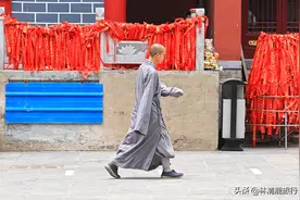 河南一家尼姑寺庙，素斋3元一份还有水果，没有门票不卖香图片
