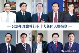 高登榜入选2020年度建材行业十大新闻人物图片