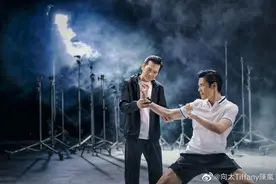 72岁向华强指导儿子武术动作，向太发文称：父亲的伟大图片