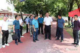 临桂：何兵率队到两江镇调研指导禁毒重点整治工作图片