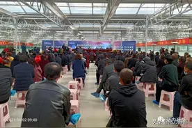 内蒙古希森马铃薯种业有限公司举行马铃薯研究院揭牌暨2020年扶贫项目订单兑现仪式图片