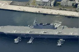 "出云"搭载F-35B，战力反超"库斯涅佐夫"？吹出来的神话图片