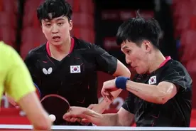 韩国男乒超自信，自己实力出众，中国男乒也是人，战胜他们很正常图片