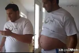 疫情宅家怎么健身，健身教练故意把自己吃胖，才体会到健身有多难图片