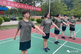 云浮“准女兵”军旅第一步→役前教育训练图片