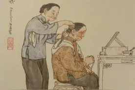 “三十六宫女，髻鬟各如鸦”，古代没有发胶，女子如何盘起发髻？图片