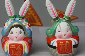 传统老风物——“萌娃”兔儿爷图片