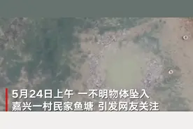 坠入嘉兴鱼塘的不明物体还在继续打捞：抽干水后再次挖掘，勘探队已进场图片
