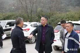 王黔现场督导数博大道（延伸段）征拆攻坚工作图片
