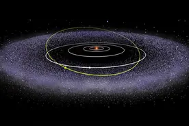 拒绝人类观测！NASA探测器发现100公里宽庞然大物，会是外星飞船吗？图片