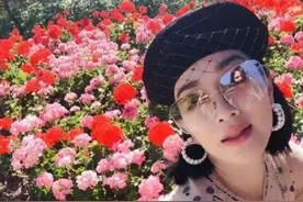 钟丽缇一家9口游巴黎，母女穿仙女裙美成姐妹，阵容不输小贝家图片