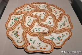用这么美的盘子盛水果和食物，会不会只顾欣赏而忘了吃图片