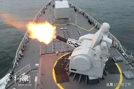 新一代湛江舰已经下水，横空出世 振奋人心图片