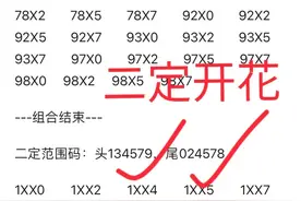 排列五第21252期最新开奖号码9750，芝麻、定位全开花图片