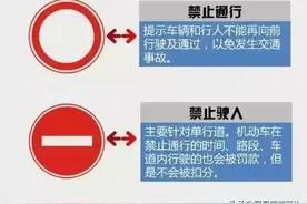 新手绝对不要小看他！科一科四最容易混淆的交通标示图片