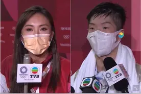 TVB女记者采访中国香港剑神张家朗犯花痴：我好喜欢你咋办？如今手写道歉信忏悔！网友：他的前女友是女神级图片