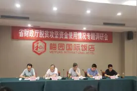 省财政厅脱贫攻坚调研组莅临我县开展专题调研图片
