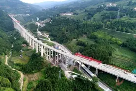 好消息！蒙屏高速距离通车又近一步！图片