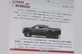 内部方案曝光，长城要造民用6X6车型，土豪看的上吗？图片