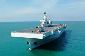 印度海军立下雄心壮志，一气买4艘两栖攻击舰，性能指标相当奇葩图片