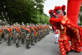 现场直击！看番禺区新一批兵哥哥帅气亮相！图片