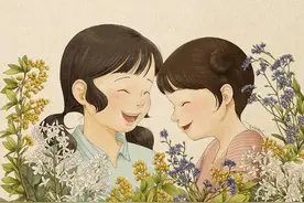 闺蜜相聚 忆起童年 大笑不止图片