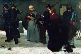 比利时印象派画家，阿尔弗雷德·史蒂文斯，绘画作品欣赏图片