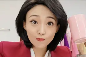新闻主播史百惠晒日常，戴假发前后似两人，31岁就挑安徽台大梁图片