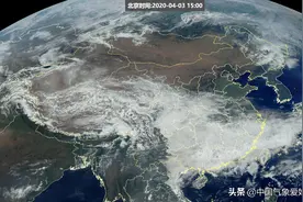 飞沙走石！沙尘暴突袭东北惊动太空，吉林局部白昼变黑夜图片