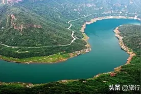 人称‘中原小九寨’，山青水绿气候凉爽，避暑的绝佳好地方图片