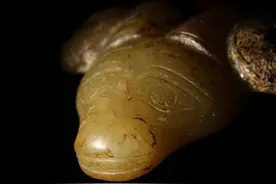 古玉收藏必看：灯下不看玉，自然光下拍得视频图片