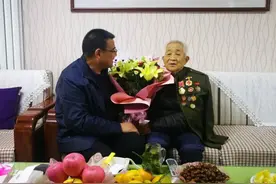 深深祝福显真情--兰州市体育局走访慰问参加过抗美援朝出国作战老同志图片