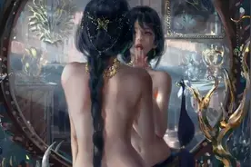 外国妞Cosplay鬼刀，女王气质拿捏得死死的，网友：快来cos鬼刀2图片
