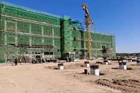 吴忠市：疫情防控不放松 项目建设不降速图片