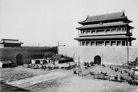 老照片：晚清北京四九城城门，看看还能认出几个图片