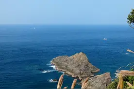 大隅海峡中的马毛岛，曾是日本第二大无人岛，被改造成陆基航母图片