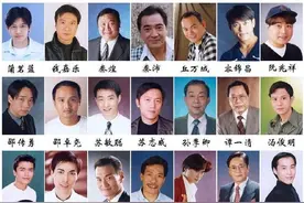 TVB的这些男演员，你是否都认识，还是都能叫出他们的名字图片