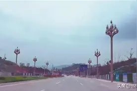达城金南大道西延线三期西段具备通车条件，目前正在完善相关附属设施图片