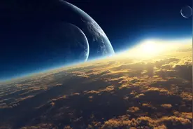 地球重达60万亿亿吨，为什么还能飘在太空中，不会向下坠落？图片